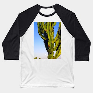 Cactus with moon Baseball T-Shirt